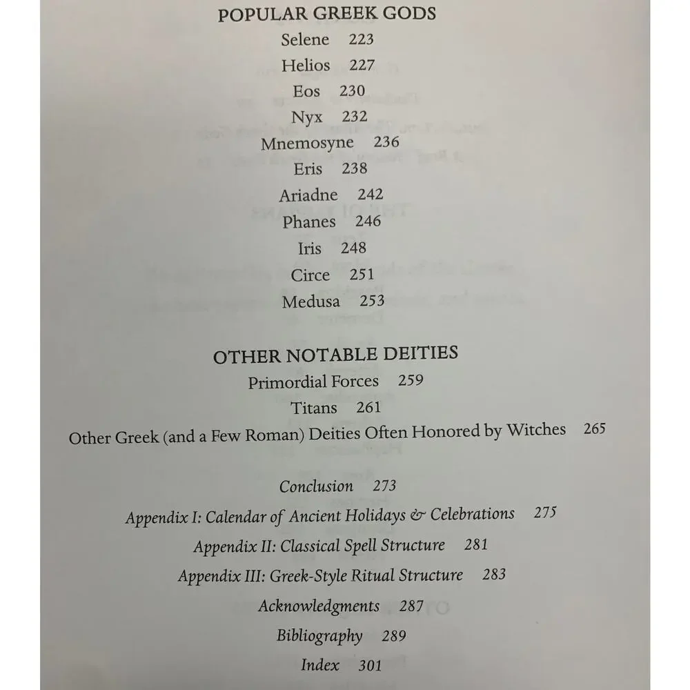 Modern Witchcraft with the Greek Gods: History, Insights & Magickal Practice